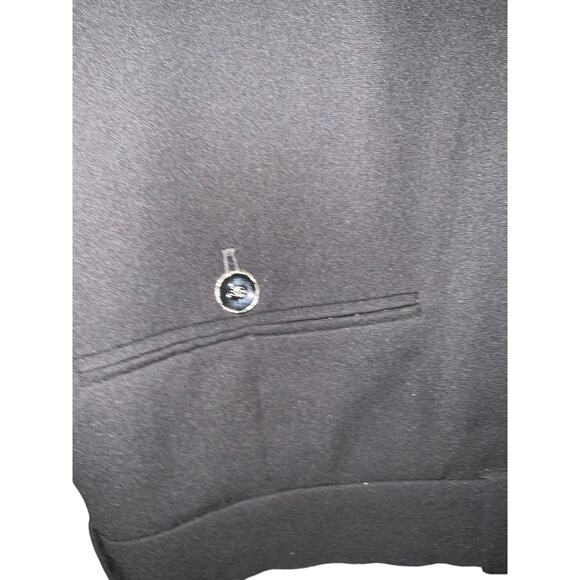 2025 Chanel Wide Legged Crepe de Soie Pants in Black - Size 40 - Unisex - Picture 9 of 10